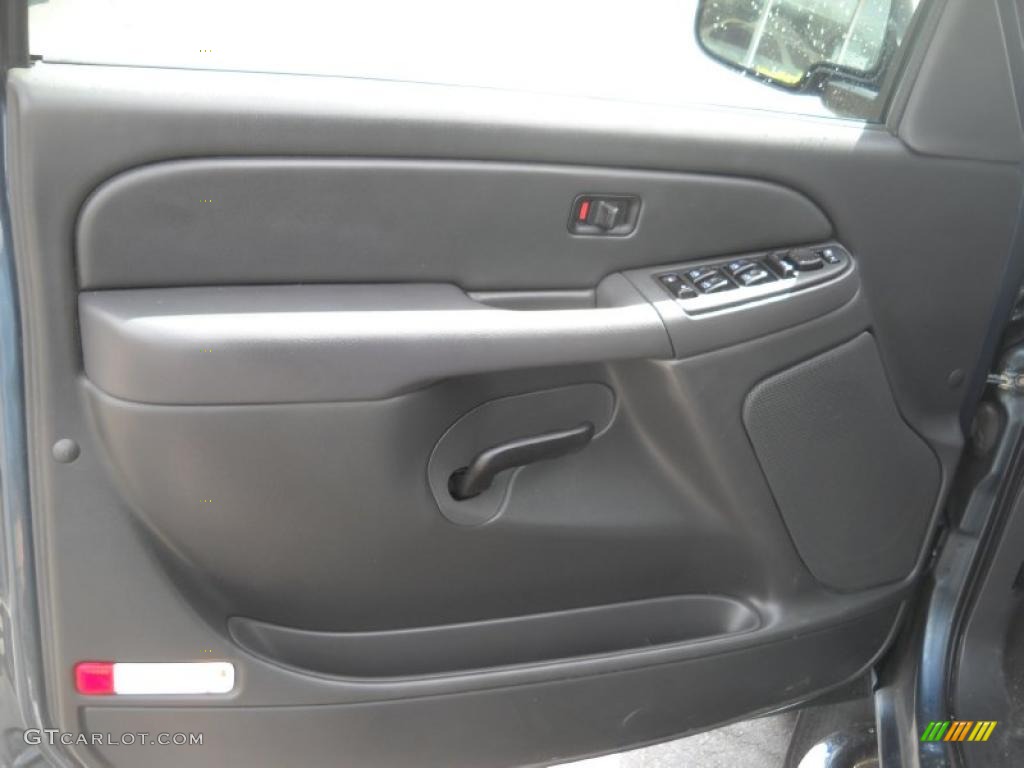 2006 Sierra 1500 Crew Cab 4x4 - Stealth Gray Metallic / Dark Pewter photo #6