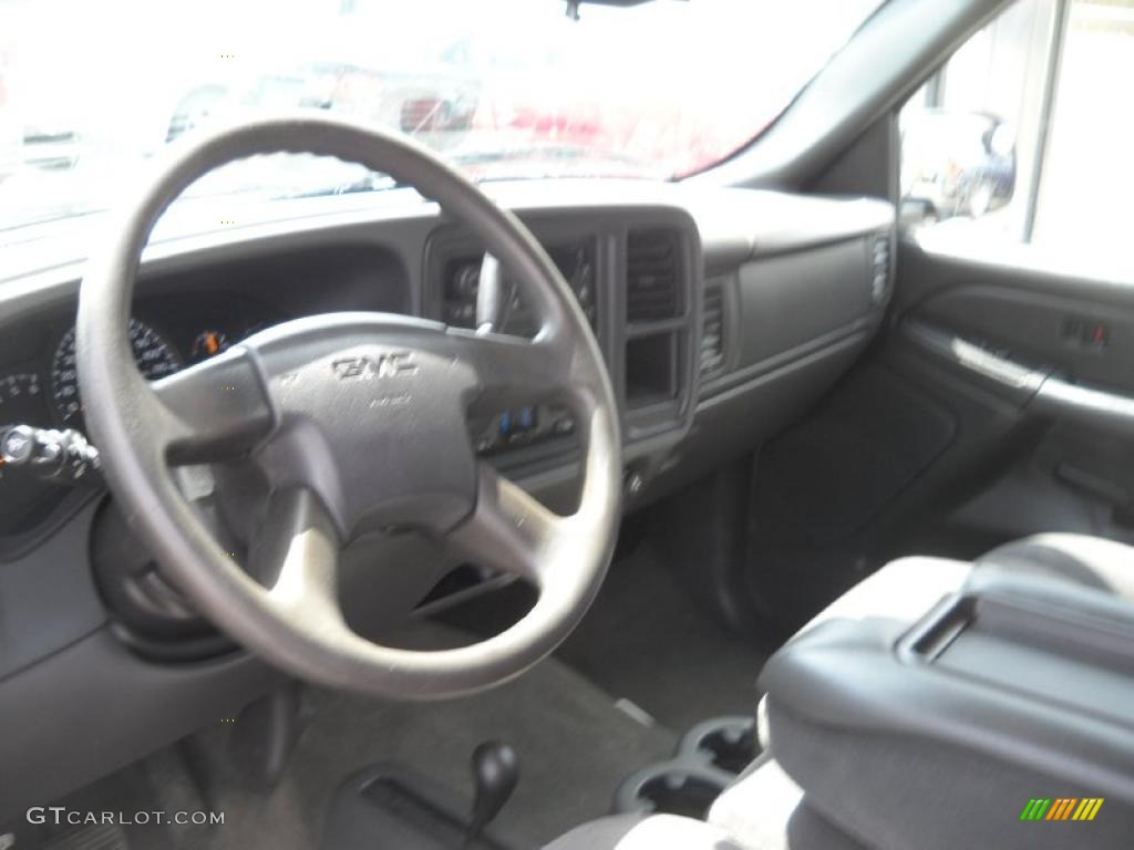 2006 Sierra 1500 Crew Cab 4x4 - Stealth Gray Metallic / Dark Pewter photo #7