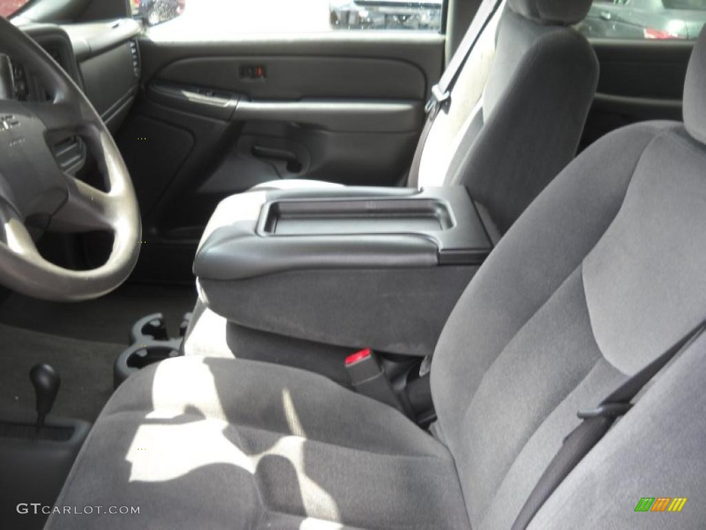 2006 Sierra 1500 Crew Cab 4x4 - Stealth Gray Metallic / Dark Pewter photo #8