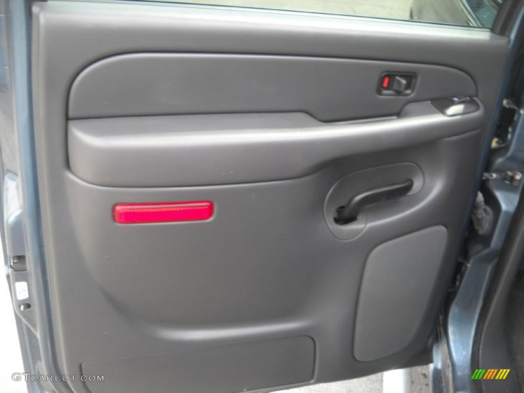 2006 Sierra 1500 Crew Cab 4x4 - Stealth Gray Metallic / Dark Pewter photo #9