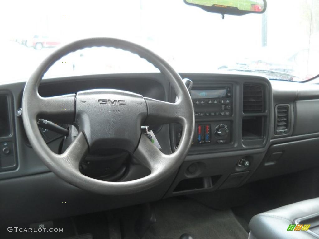 2006 Sierra 1500 Crew Cab 4x4 - Stealth Gray Metallic / Dark Pewter photo #10