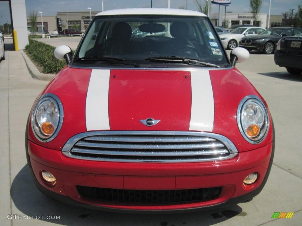 2007 Cooper Hardtop - Chili Red / Grey/Carbon Black photo #5