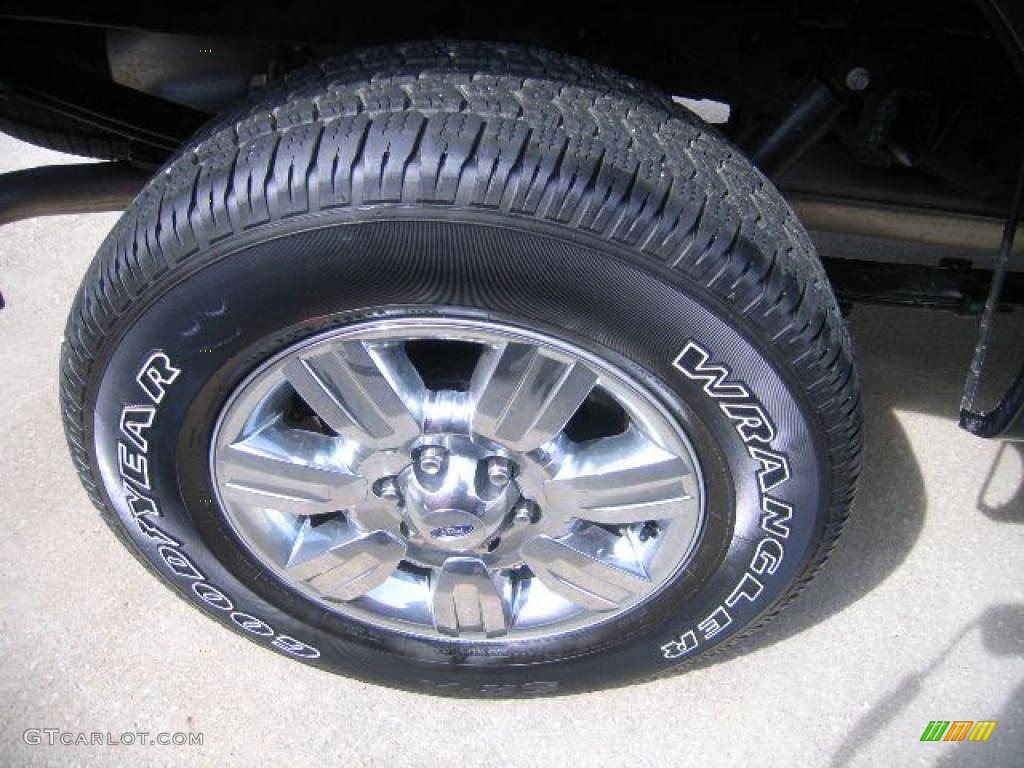 2010 F150 XLT SuperCrew 4x4 - Tuxedo Black / Medium Stone photo #4