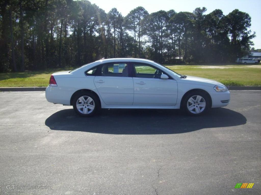 2010 Impala LS - Summit White / Gray photo #1