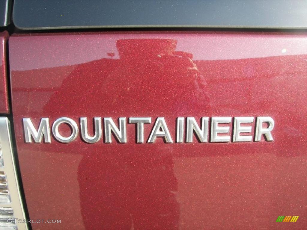 2007 Mountaineer AWD - Dark Cherry Metallic / Camel photo #9