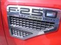 Vermillion Red - F250 Super Duty XLT Regular Cab 4x4 Photo No. 2