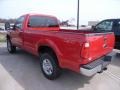 Vermillion Red - F250 Super Duty XLT Regular Cab 4x4 Photo No. 5