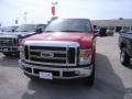 Vermillion Red - F250 Super Duty XLT Regular Cab 4x4 Photo No. 6
