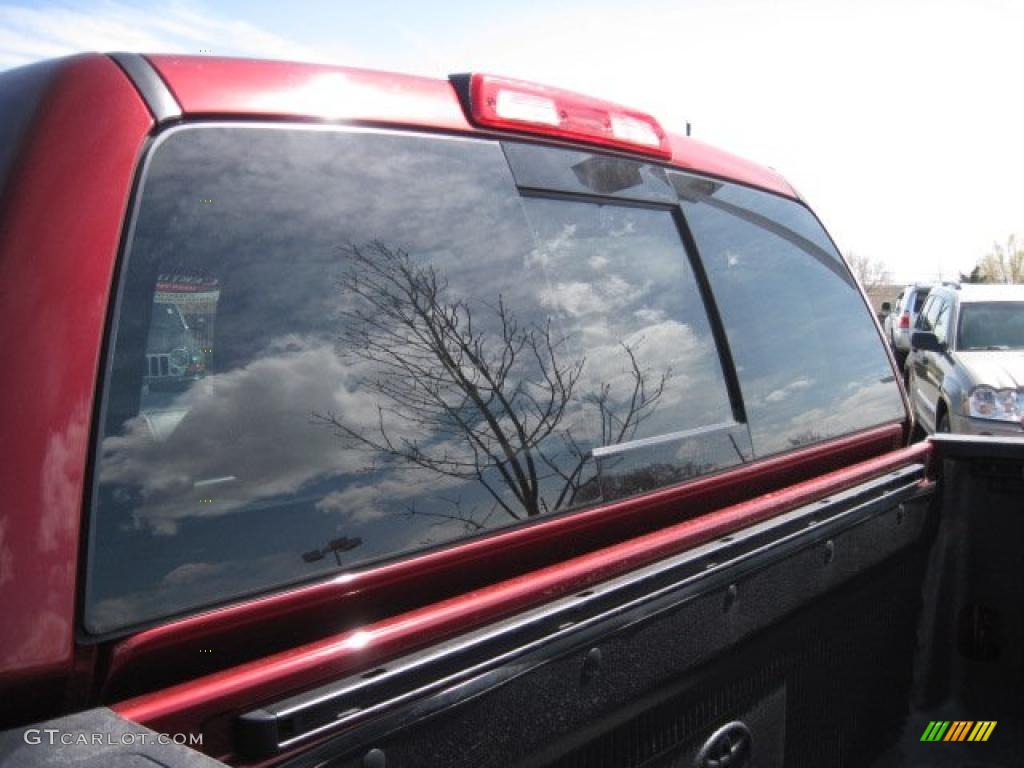 2008 Tundra Double Cab 4x4 - Salsa Red Pearl / Graphite Gray photo #25