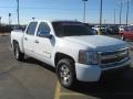 2008 Summit White Chevrolet Silverado 1500 LS Crew Cab  photo #3