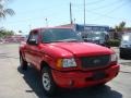 Bright Red 2003 Ford Ranger Edge SuperCab