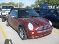 2008 Nightfire Red Metallic Mini Cooper Convertible  photo #5