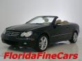 Black Opal Metallic 2006 Mercedes-Benz CLK 350 Cabriolet