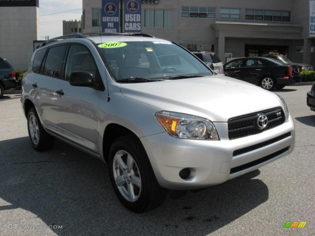 2007 RAV4 V6 4WD - Classic Silver Metallic / Ash Gray photo #4