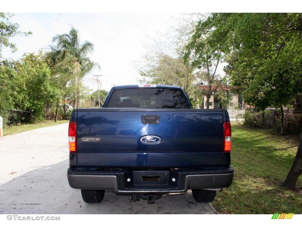 2005 F150 FX4 SuperCab 4x4 - True Blue Metallic / Black photo #8