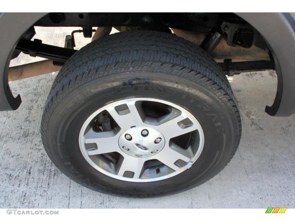 2005 F150 FX4 SuperCab 4x4 - True Blue Metallic / Black photo #27