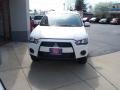 2010 Diamond White Pearl Mitsubishi Outlander ES  photo #1