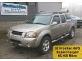 Sand Dune Metallic 2002 Nissan Frontier SC Crew Cab 4x4