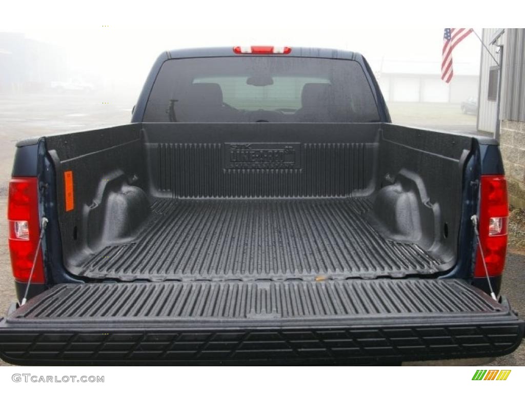 2008 Silverado 1500 Z71 Extended Cab 4x4 - Dark Blue Metallic / Ebony photo #13