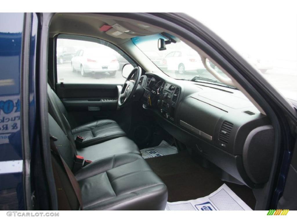 2008 Silverado 1500 Z71 Extended Cab 4x4 - Dark Blue Metallic / Ebony photo #15