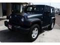 2008 Steel Blue Metallic Jeep Wrangler X 4x4  photo #2