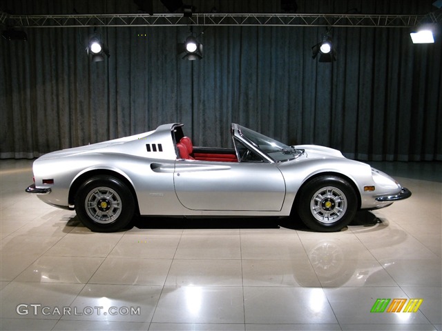 Argento Auteil Silver 1974 Ferrari Dino 246 GTS Exterior Photo #281078