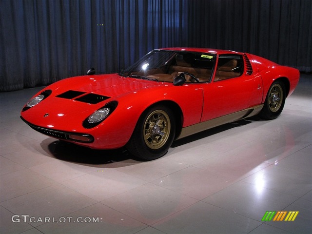 1967 Miura P400 - Andromeda Red / Tan photo #1