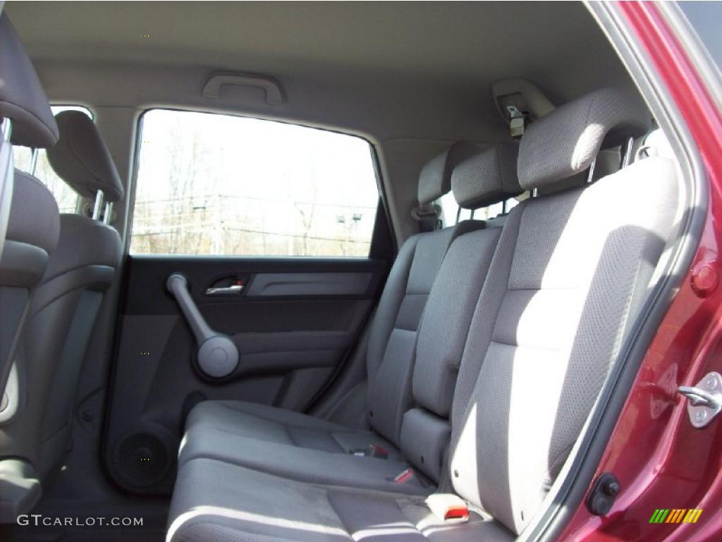 2007 CR-V LX 4WD - Tango Red Pearl / Gray photo #13