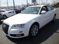 2010 Ibis White Audi A6 3.0 TFSI quattro Sedan  photo #2