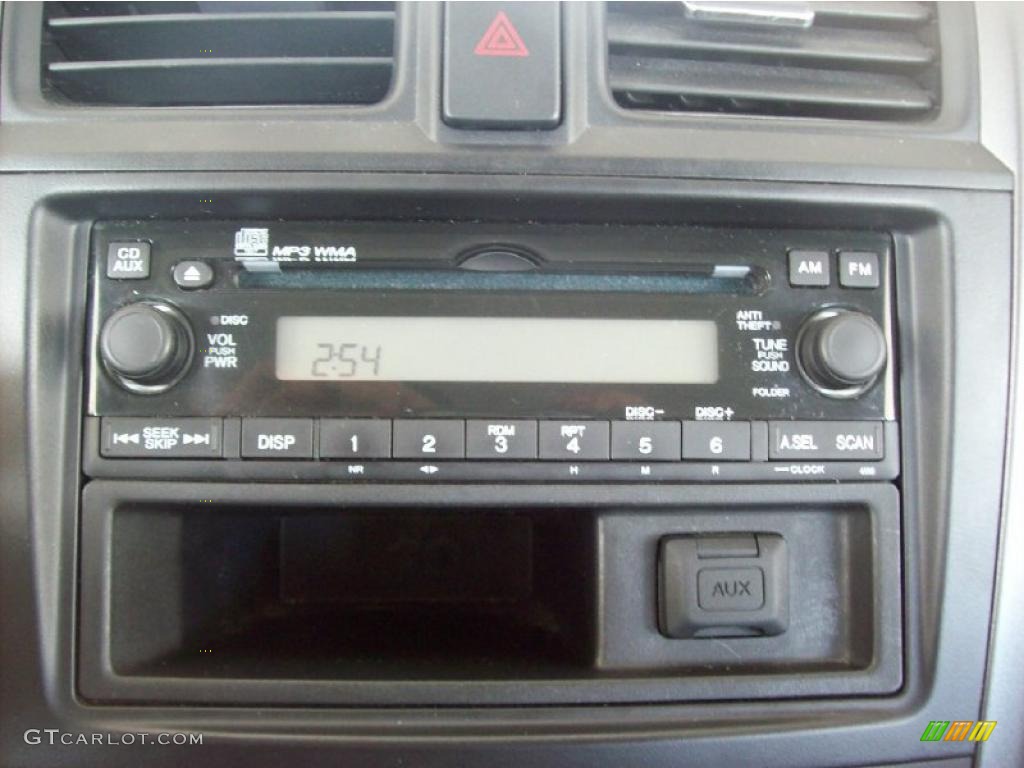 2007 CR-V LX 4WD - Tango Red Pearl / Gray photo #16