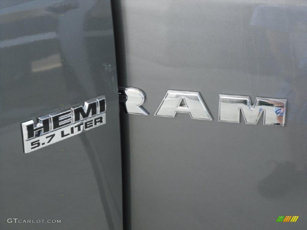 2010 Ram 1500 Big Horn Crew Cab - Mineral Gray Metallic / Dark Slate/Medium Graystone photo #22