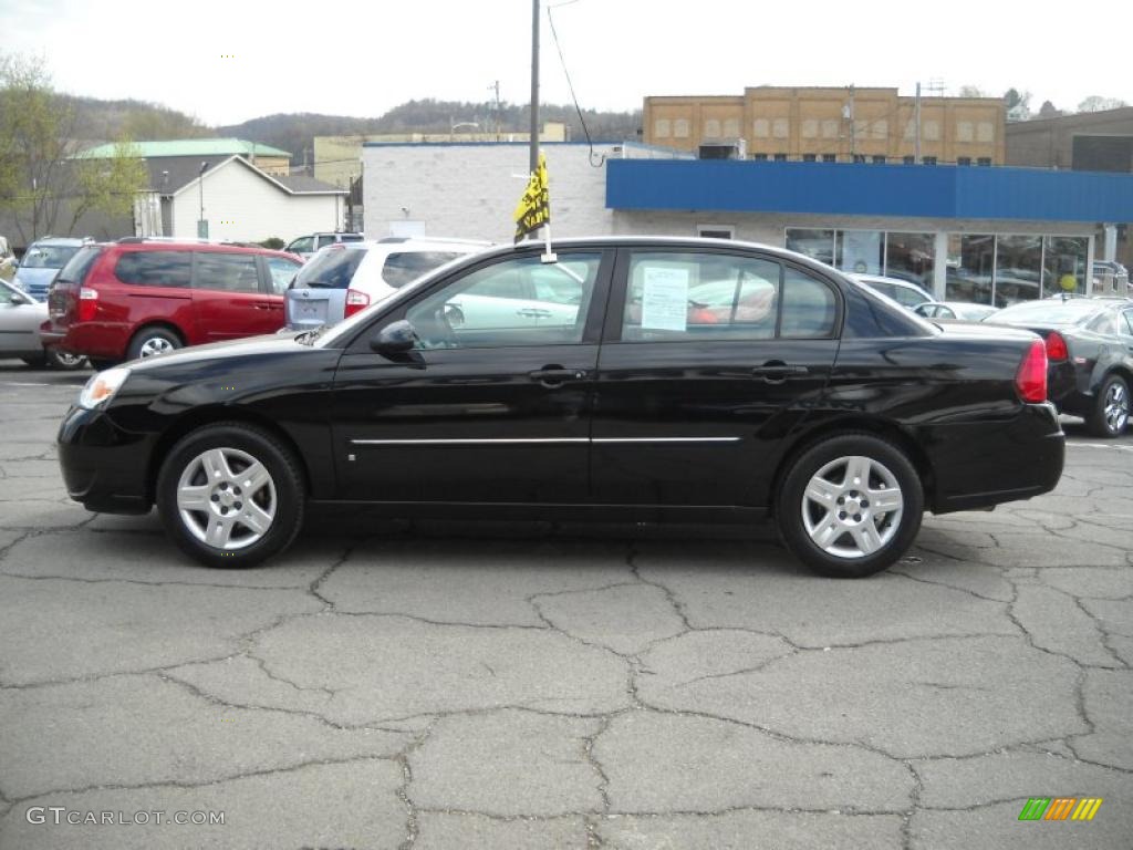 2006 Malibu LT V6 Sedan - Black / Ebony Black photo #5