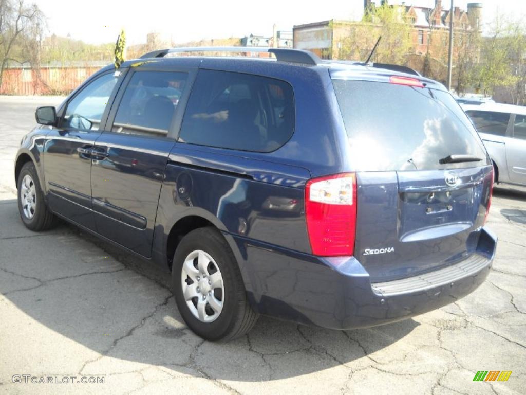 2009 Sedona LX - Velvet Blue / Gray photo #4