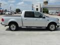 2003 Silver Metallic Ford F150 XLT SuperCrew  photo #2