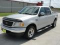 2003 Silver Metallic Ford F150 XLT SuperCrew  photo #7