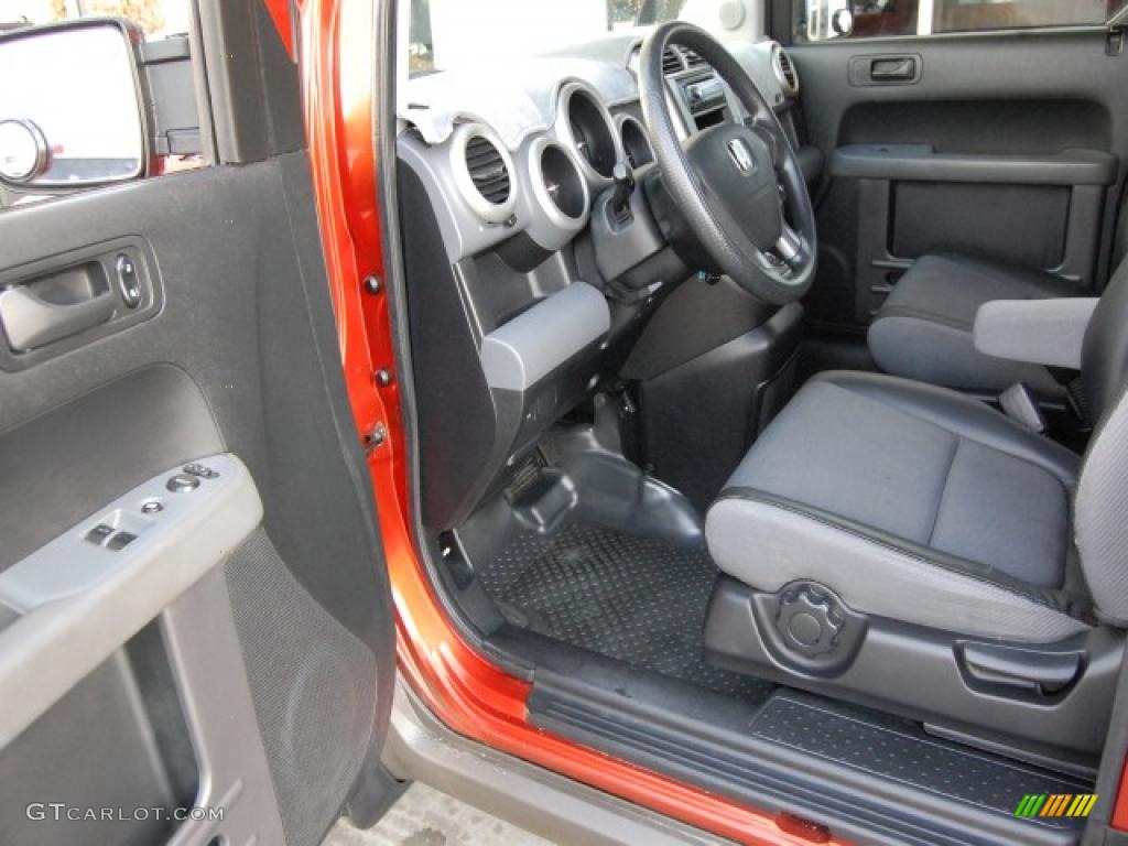 2003 Element EX AWD - Sunset Orange Pearl / Gray photo #17