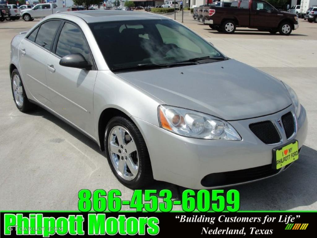 2006 G6 GT Sedan - Liquid Silver Metallic / Ebony photo #1