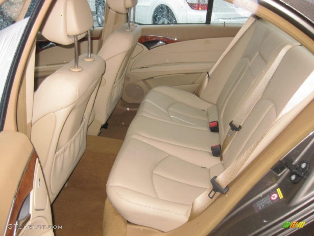 2008 E 350 4Matic Sedan - Indium Grey Metallic / Cashmere photo #16