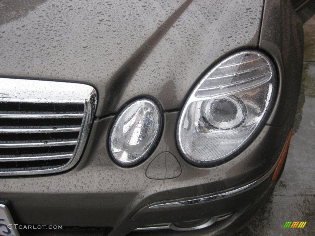 2008 E 350 4Matic Sedan - Indium Grey Metallic / Cashmere photo #19