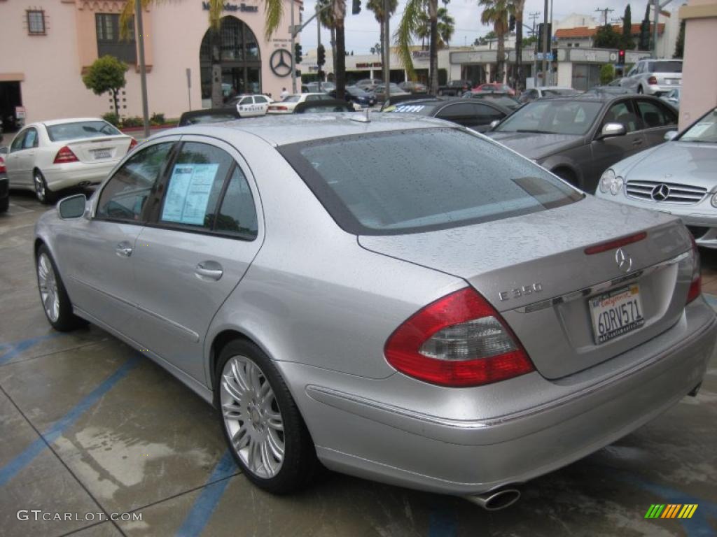 2008 E 350 Sedan - Iridium Silver Metallic / Ash photo #4