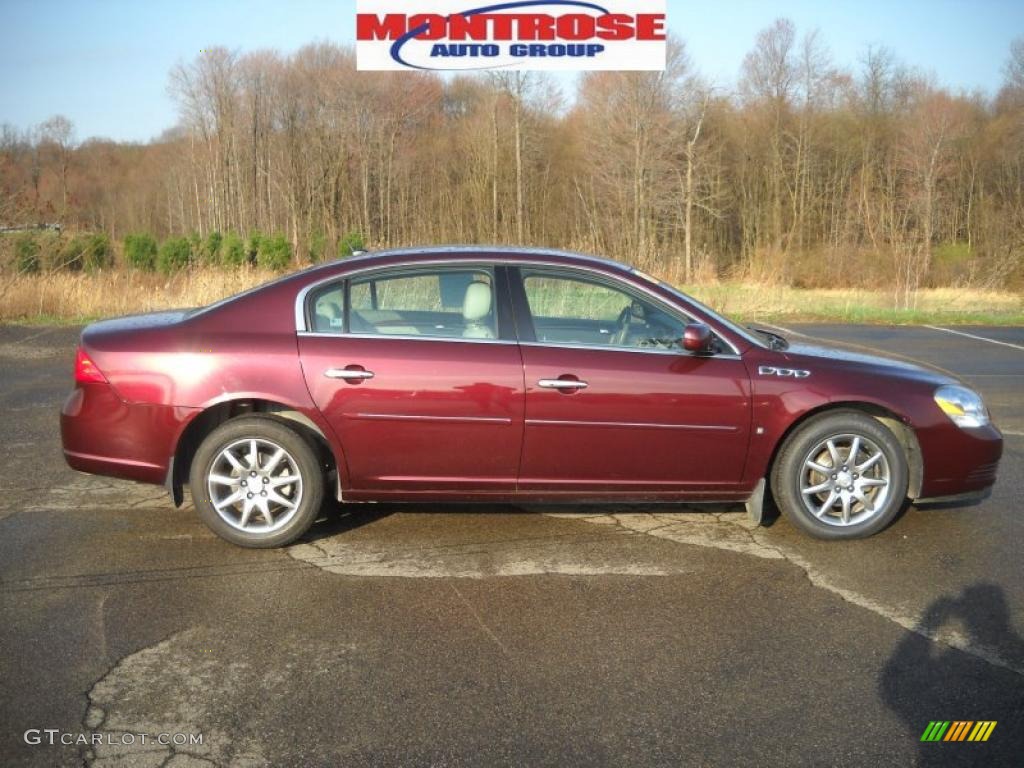 Crimson Red Pearl Buick Lucerne