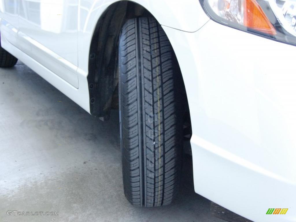 2007 Civic Hybrid Sedan - Taffeta White / Ivory photo #29