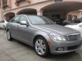 2008 Palladium Silver Metallic Mercedes-Benz C 300 Luxury  photo #1