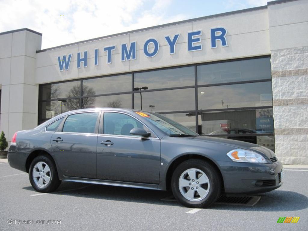 Cyber Gray Metallic Chevrolet Impala