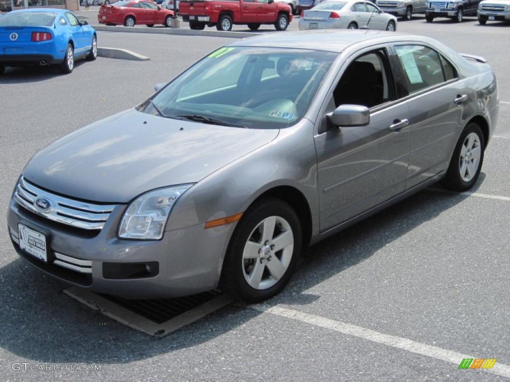 2007 Fusion SE - Tungsten Grey Metallic / Charcoal Black photo #3