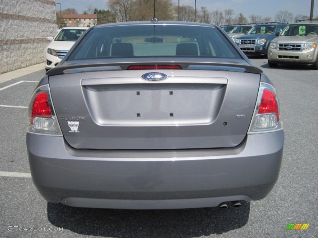 2007 Fusion SE - Tungsten Grey Metallic / Charcoal Black photo #8