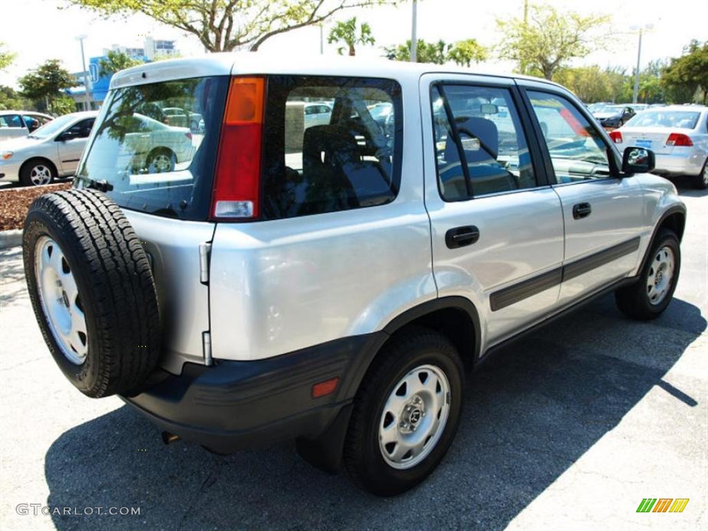 1999 CR-V LX 4WD - Sebring Silver Metallic / Charcoal photo #3