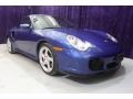 2002 Lapis Blue Metallic Porsche 911 Turbo Coupe  photo #1