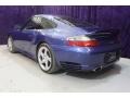 2002 Lapis Blue Metallic Porsche 911 Turbo Coupe  photo #3