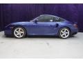 2002 Lapis Blue Metallic Porsche 911 Turbo Coupe  photo #4